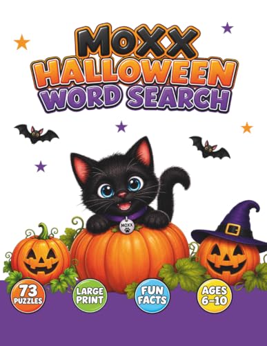 Moxx Halloween Word Search book cover